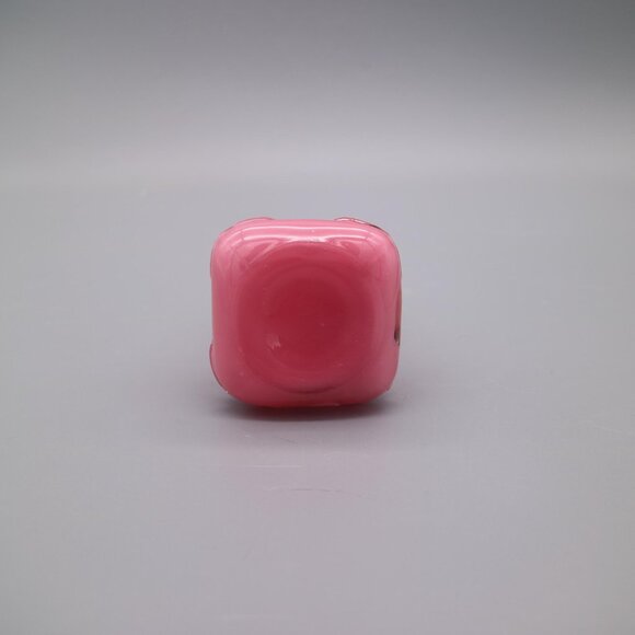 Antique Consolidated Glass Style Pink Cased Daisy Salt Pepper Shaker - Picture 5 of 5